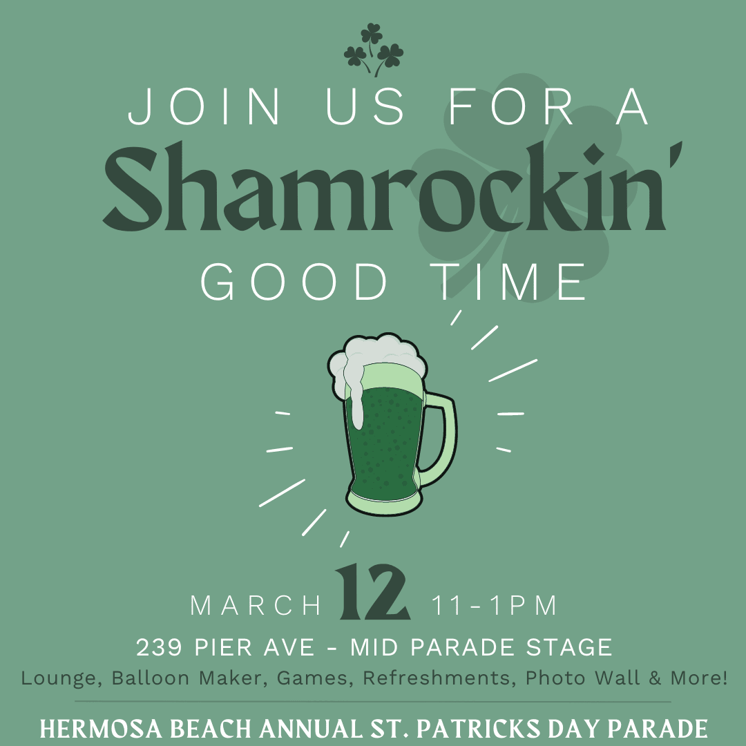 Join Us at the Hermosa Beach St. Patrick's Day Parade