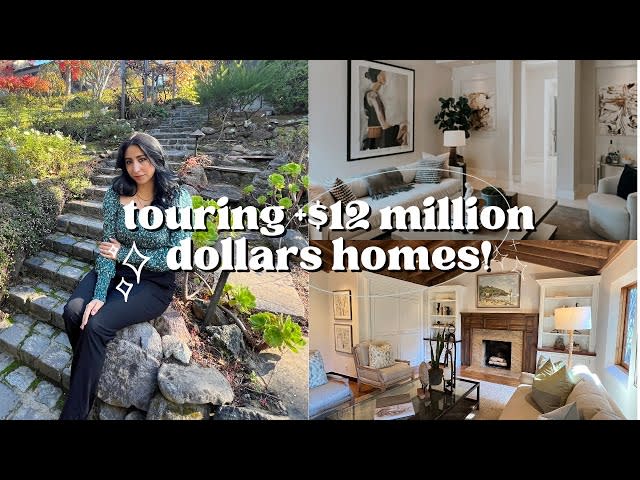 Touring +$12 Million Dollar Homes in Hillsborough!