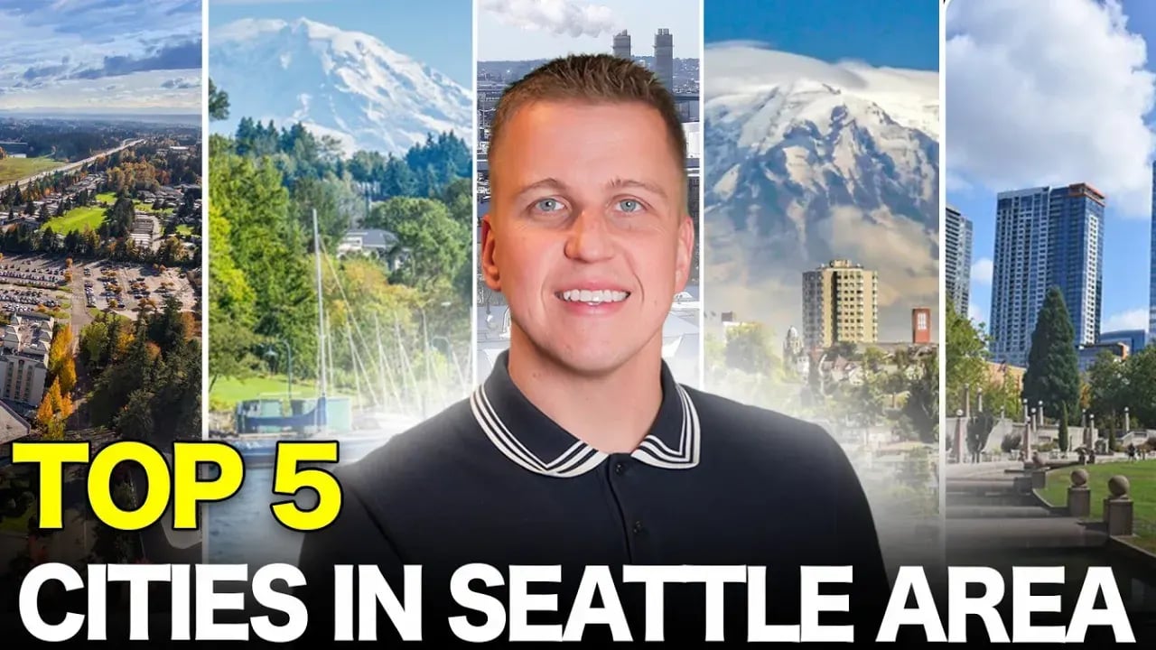 Top 5 Best Cities To Live In Seattle Area, WA 2024 | Living in Seattle