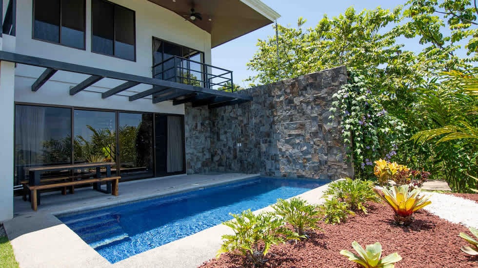 Tropical Ocean View Home with Pool in Escaleras Dominical