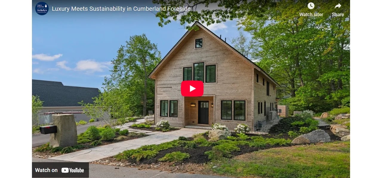 Luxury Meets Sustainability in Cumberland Foreside