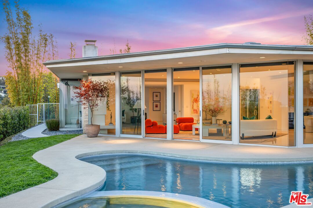 Beverly Hills Mid Century Pool Home