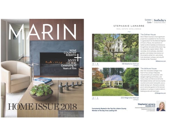 Marin Magazine October 2018