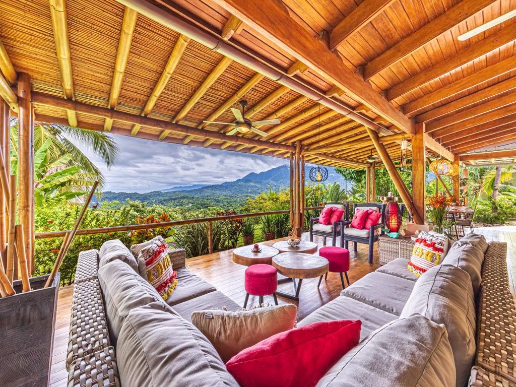 Villa Tres Vistas, a stunning luxury home located on the desirable Calle Perezoso in Ojochal