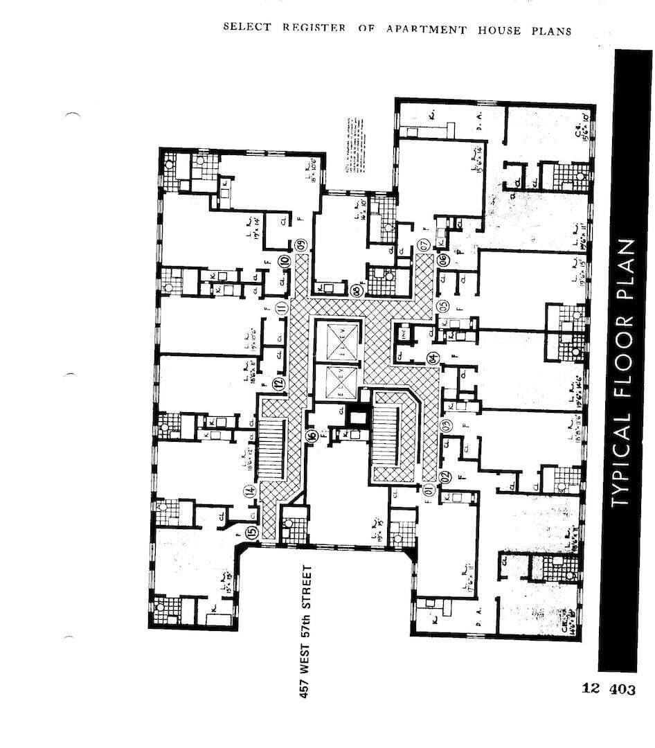 457 W 57TH St, #1001