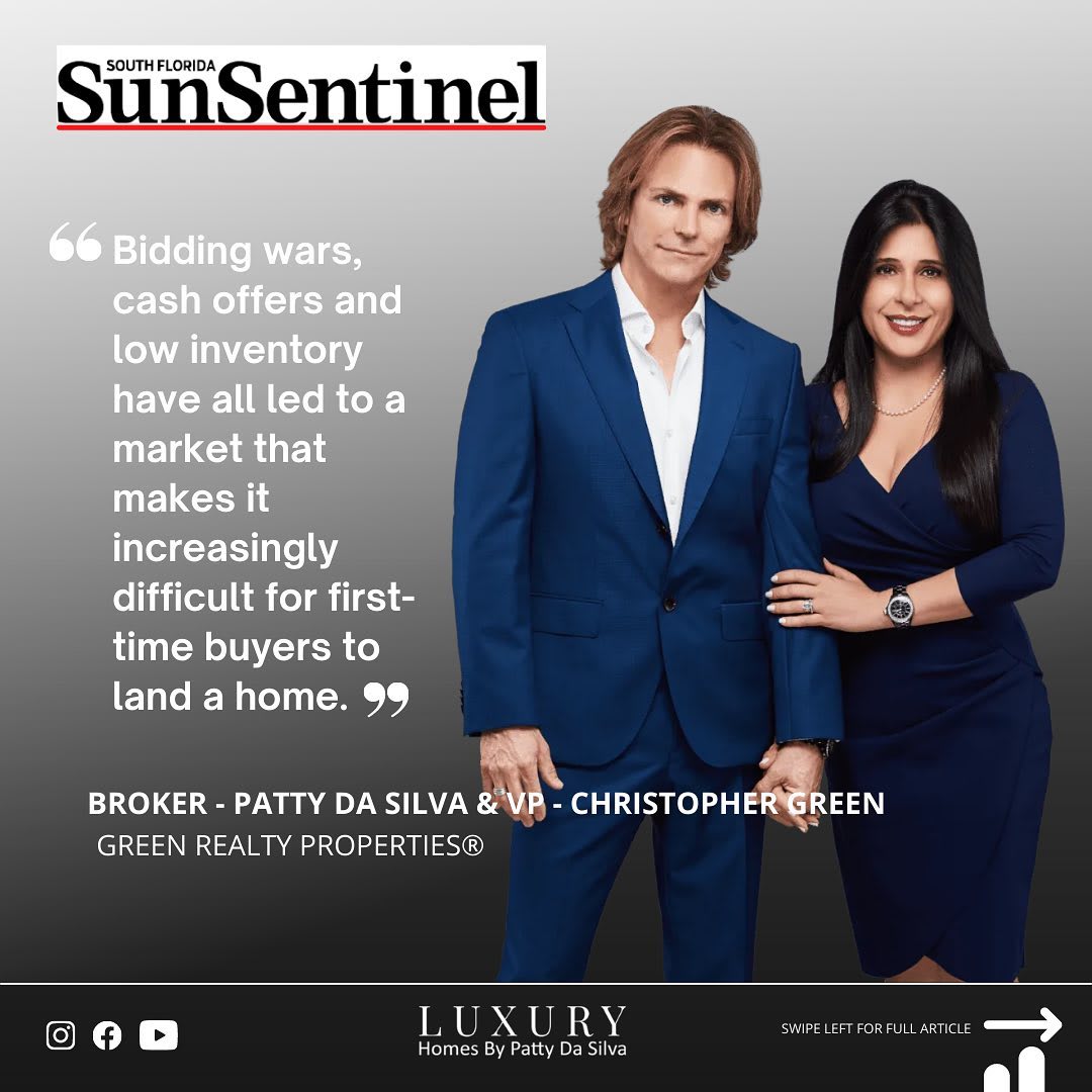 SUN SENTINEL SPEAKS WITH BROKER PATTY DA SILVA