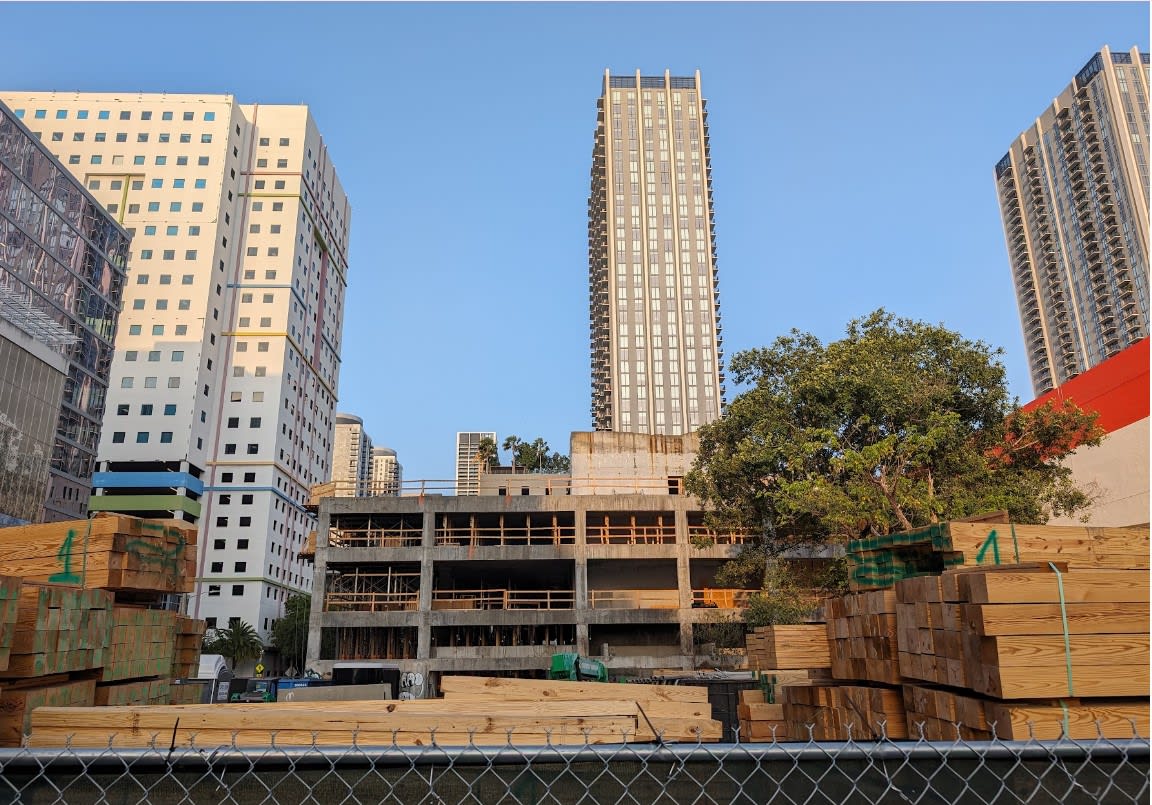 May 2024 Activity at Site of Planned 41-Story Hub Miami Building