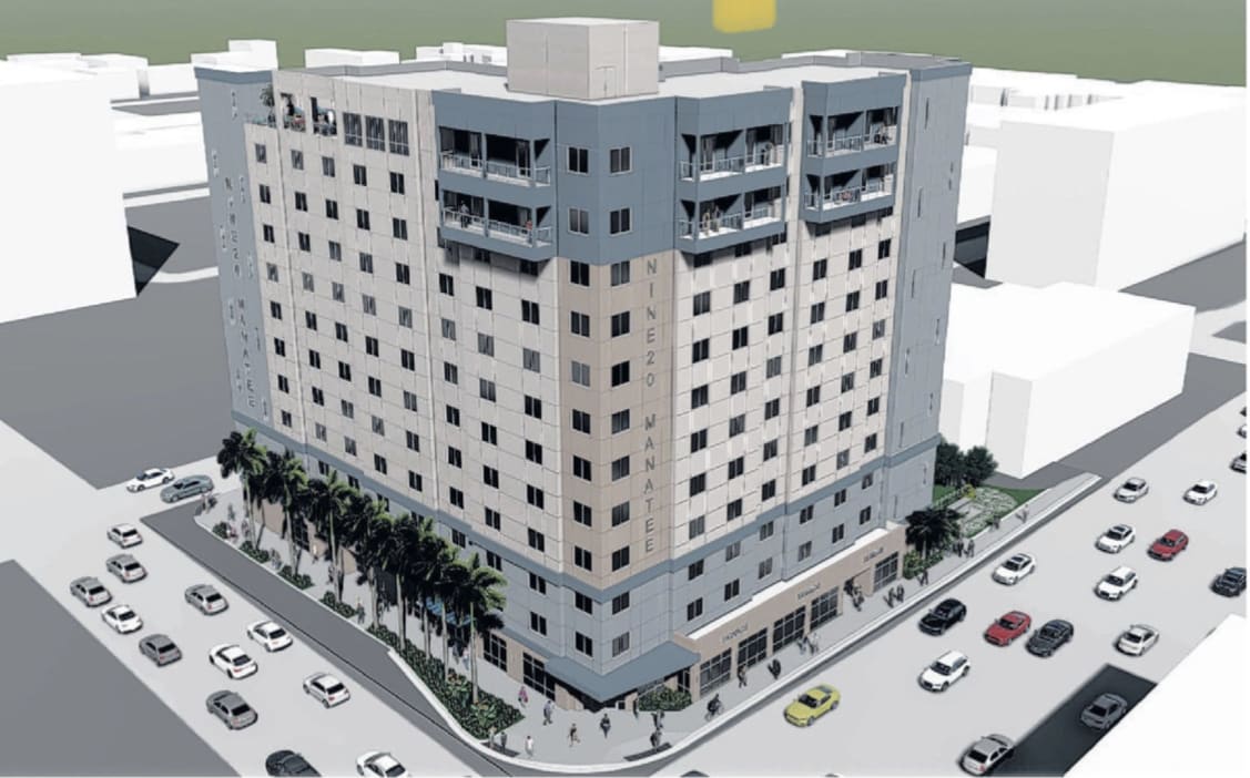 Demolition begins to make way for 12-story apartment building in Downtown Bradenton 