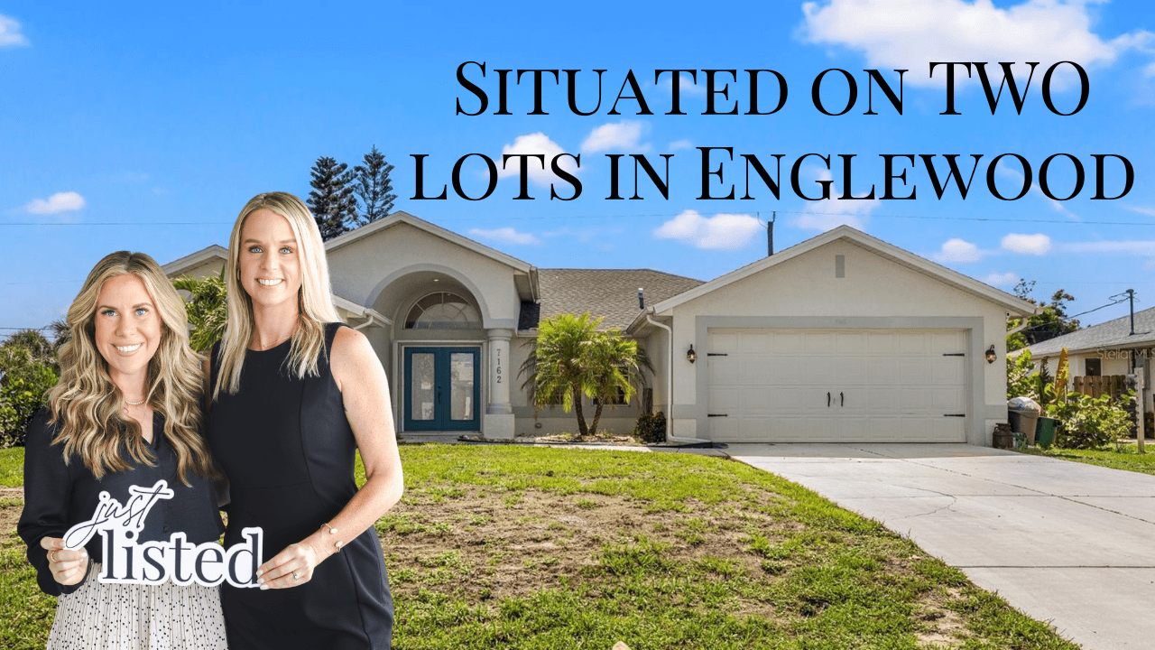 Situated on TWO lots in Englewood, FL | 7162 BENSON ST