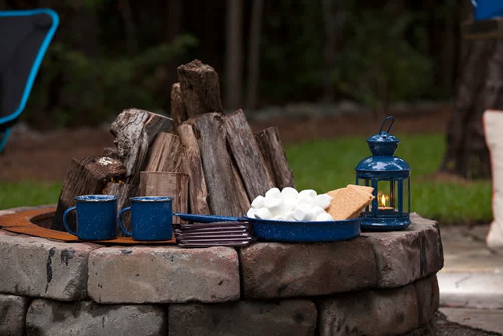 backyard campout