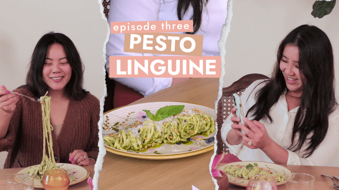 Dish it Out with #SGVsisters: Ep. 3 – Silky Smooth Housemade Pesto Linguine