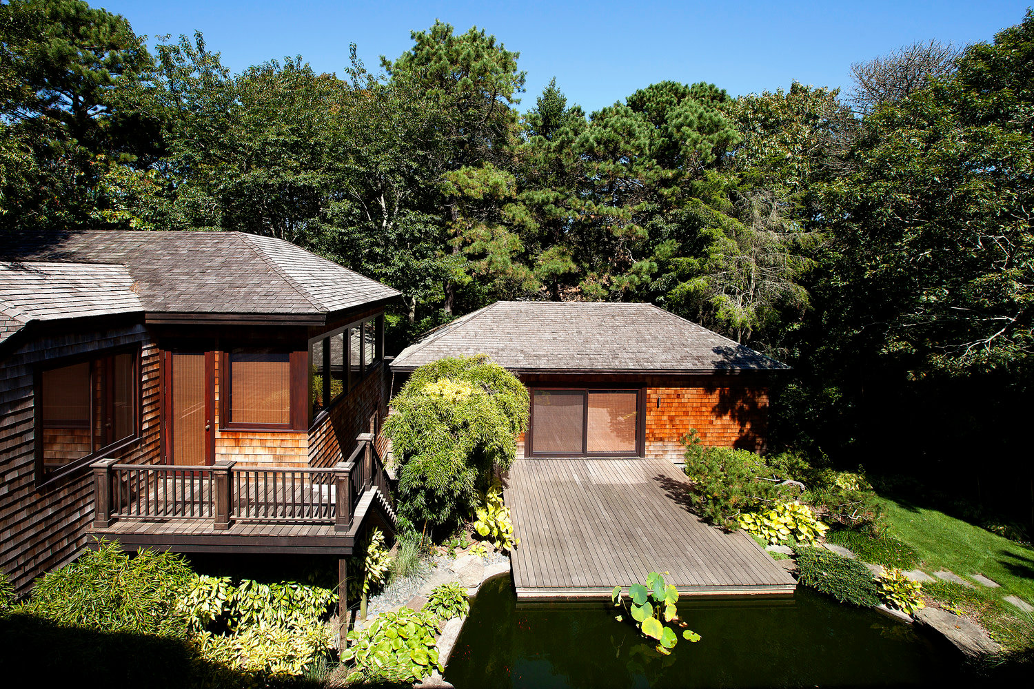 Designer Waldo Fernandez's East Hampton Village Compound
