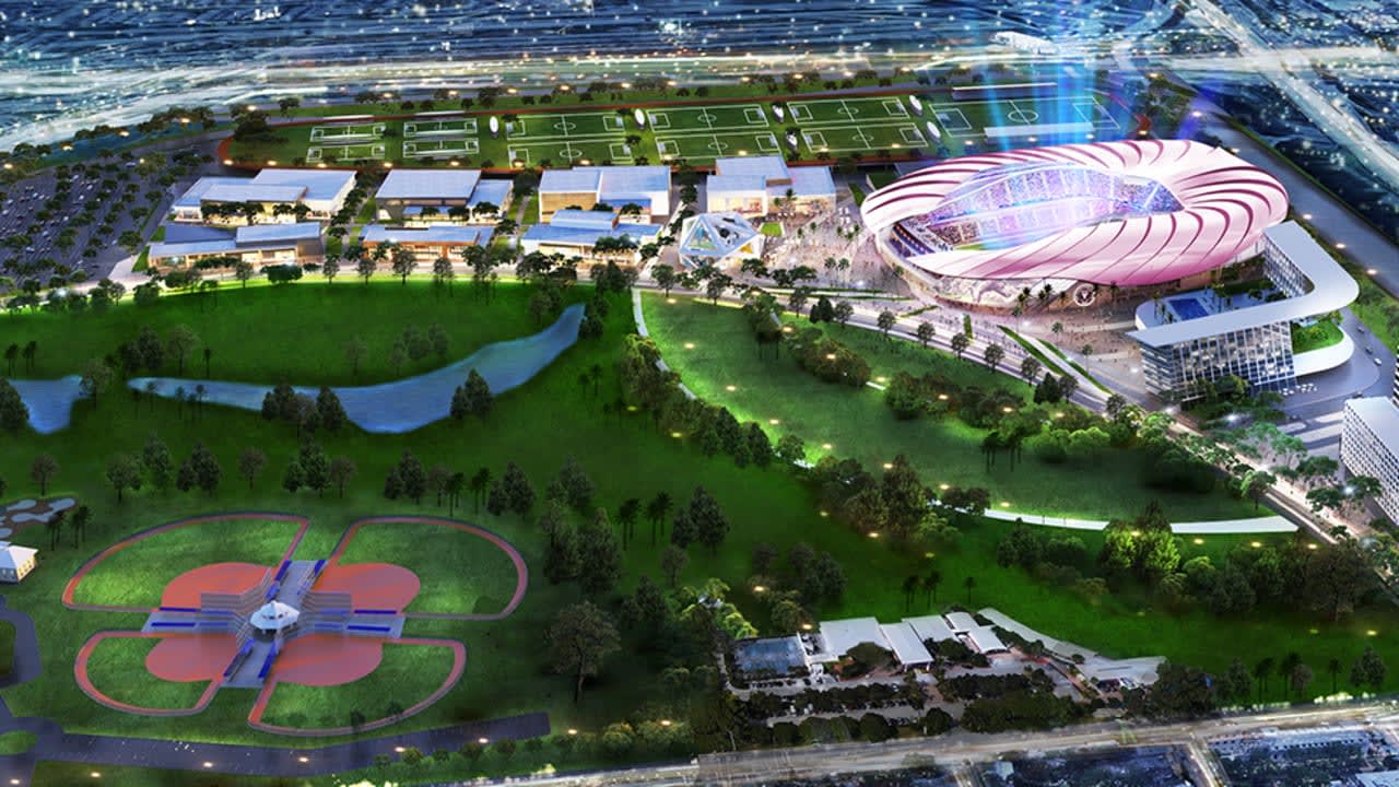 David Beckham MLS Miami Stadium approved