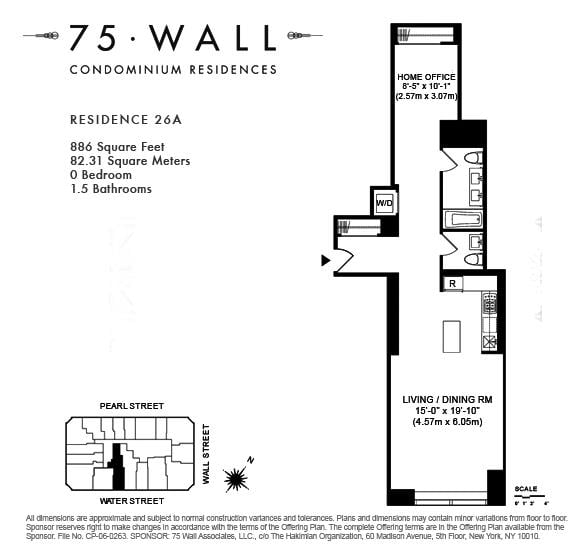 75 Wall Street, Apt 26-A