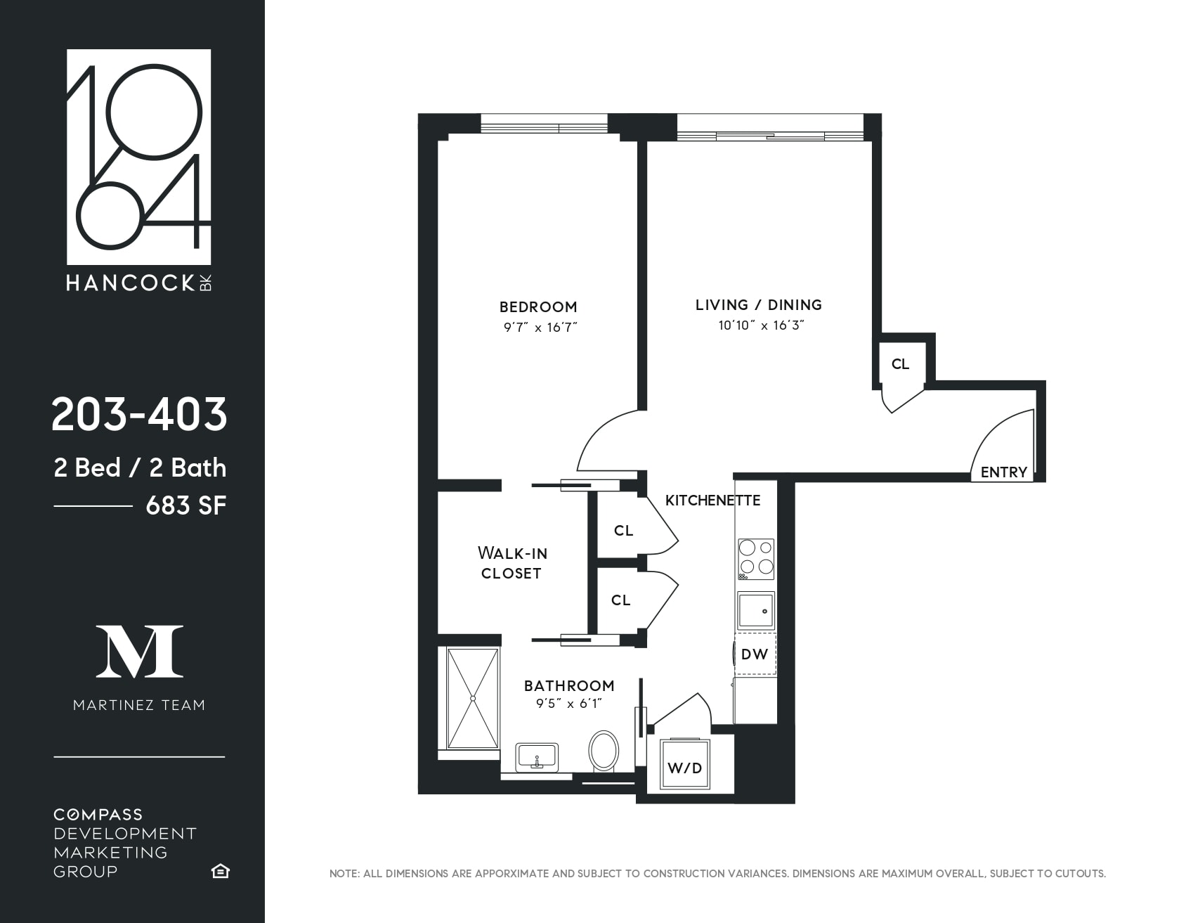 1064 Hancock Street, Unit 203