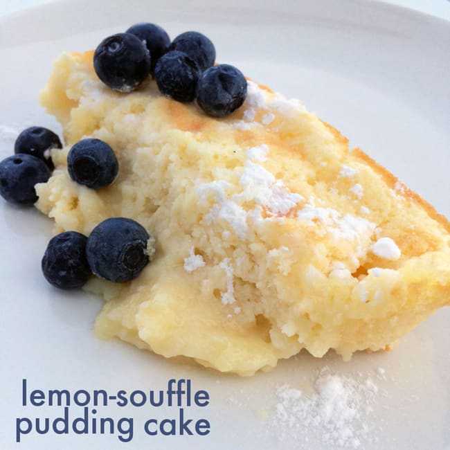 Delish Dessert | Lemon-Souffle Pudding Cake