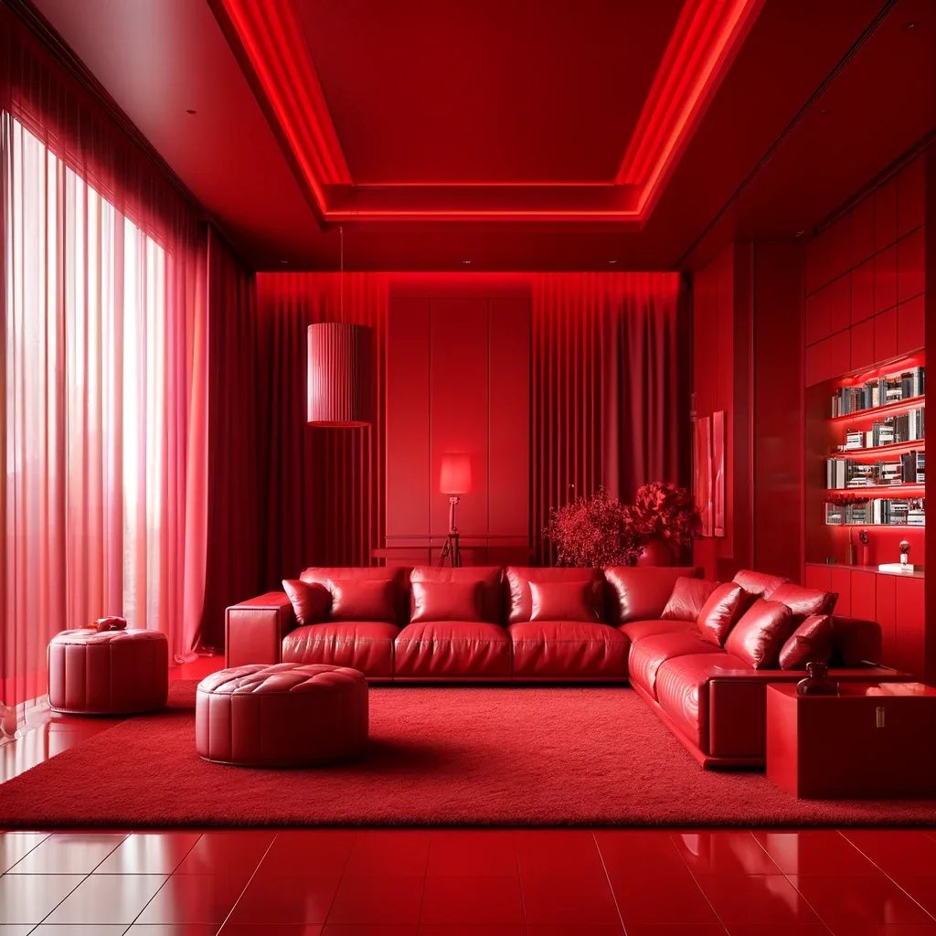 Should Your Boca Raton Home Have an All-Red Room?