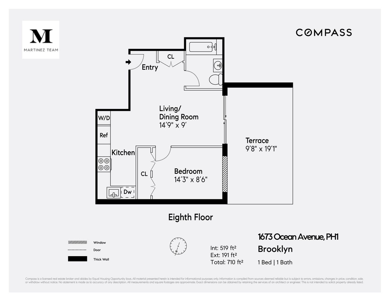 1673 Ocean Avenue, Unit PH1