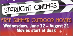 Starlight Cinemas 2013 – Free Movies in Downtown San Jose