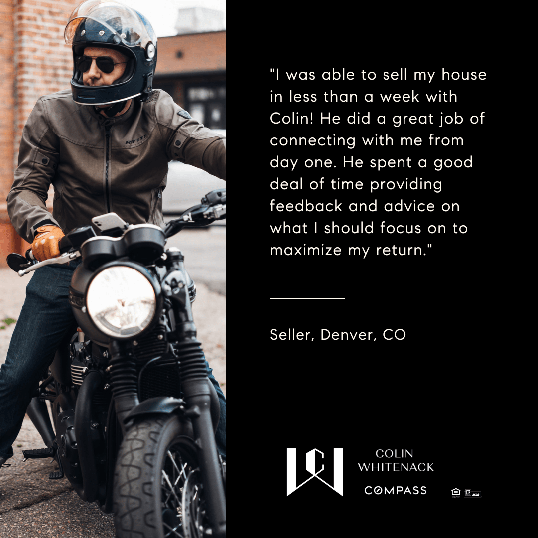Seller: I was able to sell my house in less than a week with Colin!