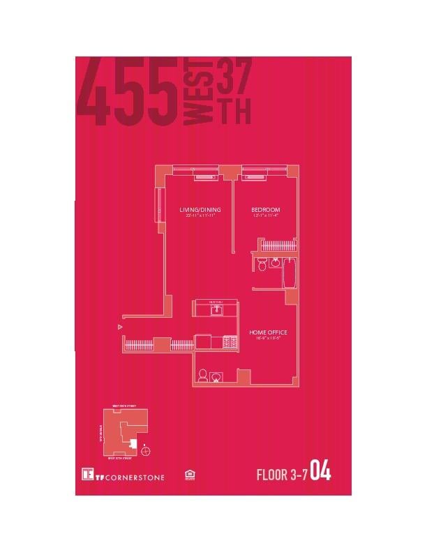 455 West 37th Street, Apt 404