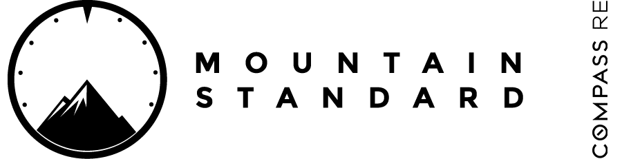 Mountain Standard logo compass black no background