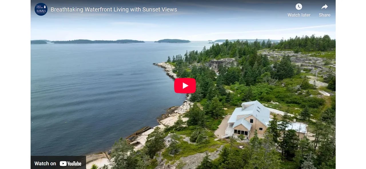 Breathtaking Waterfront Living with Sunset Views