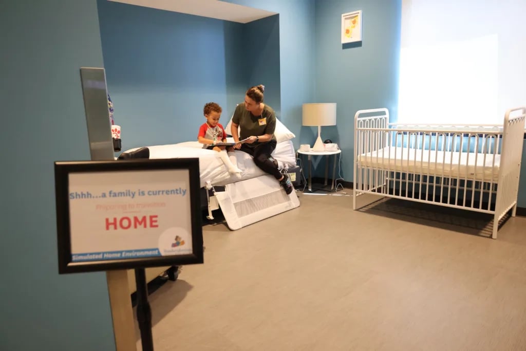 Ranken Jordan opens Missouri’s first in-hospital simulated home environment