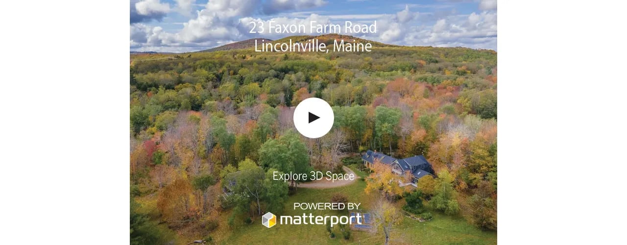 Virtual Open House – 23 Faxon Farm Road, Lincolnville, Maine