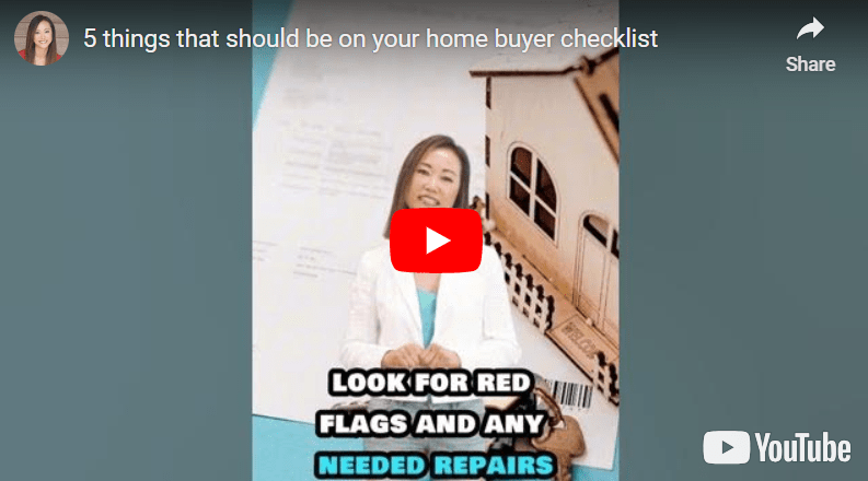 5 things that should be on your home buyer checklist