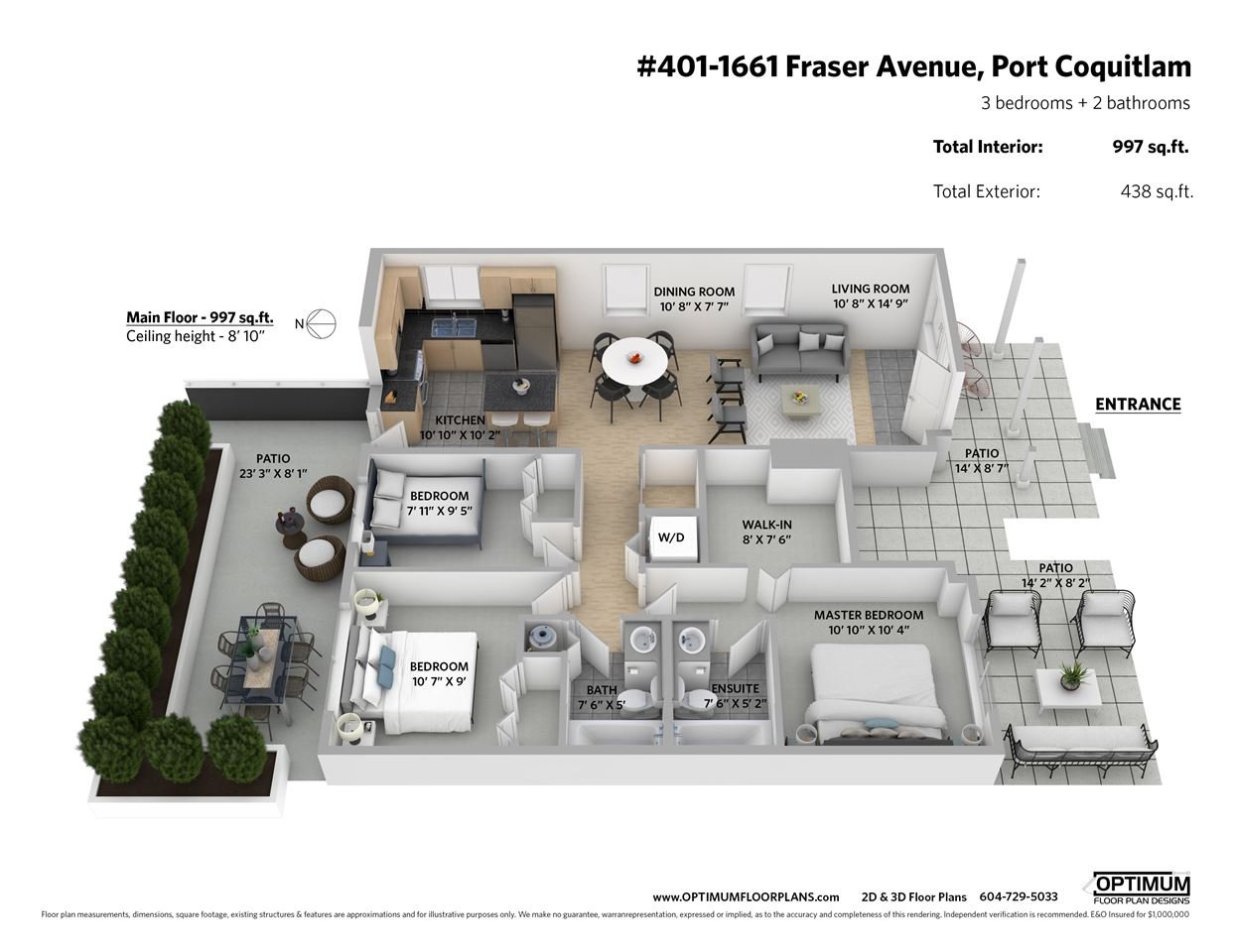 401-1661 Fraser Avenue, Port Coquitlam