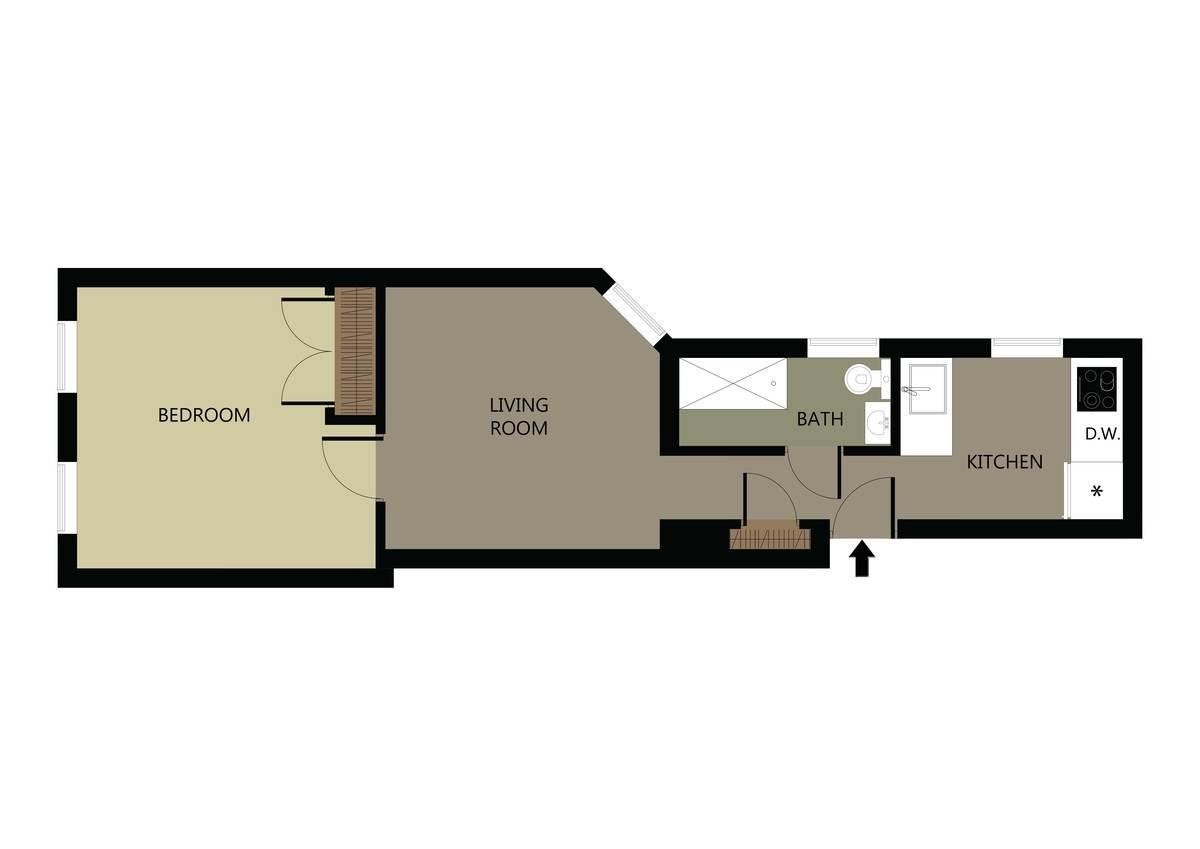615.5 Hudson Street, Apt 3