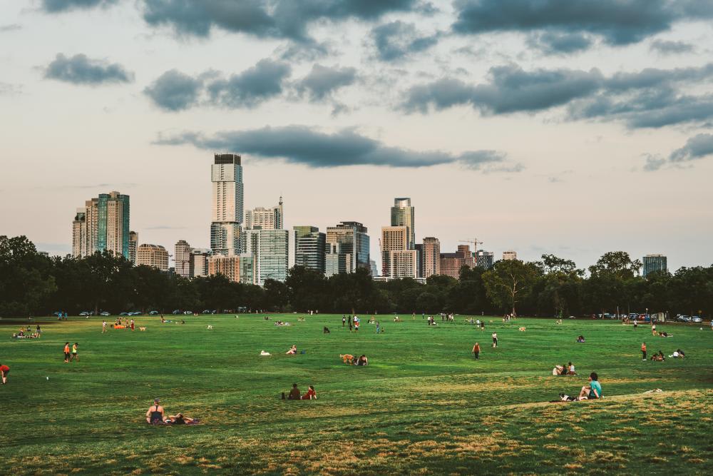 Park, Space, Spacious Park, Picnic, Play Ball Park, Austin Park, Austin Zilker Park