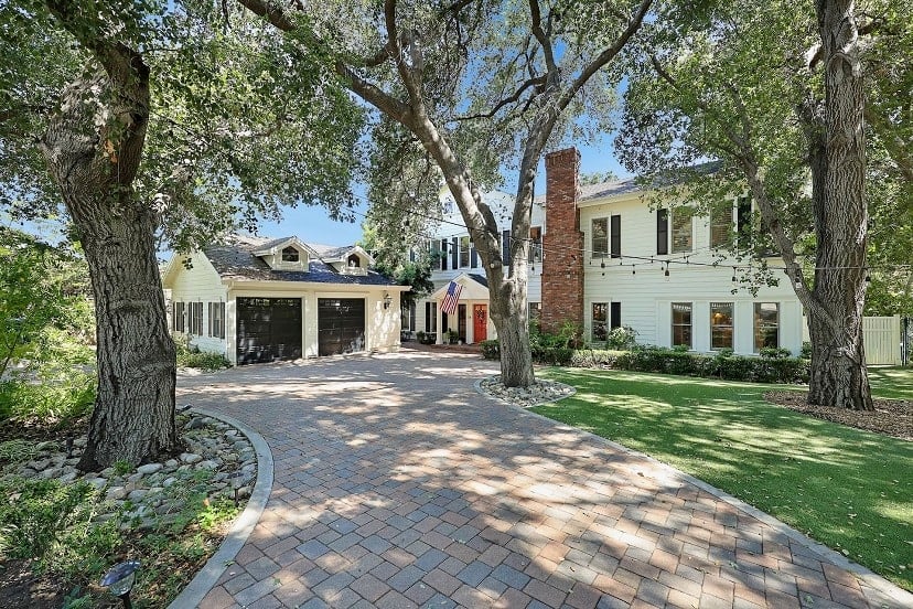 Two-Story Colonial on Oak Studded Lot
