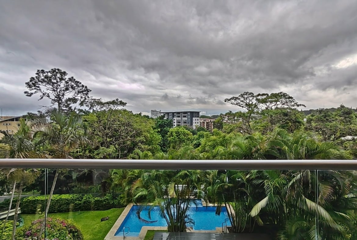 Panoramic View Single Level Condo, Escazu, San Jose
