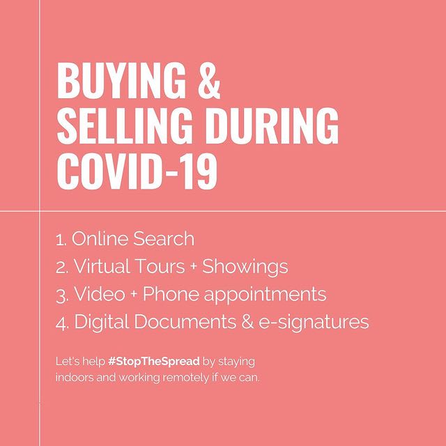 Buying & Selling Real Estate During COVID-19