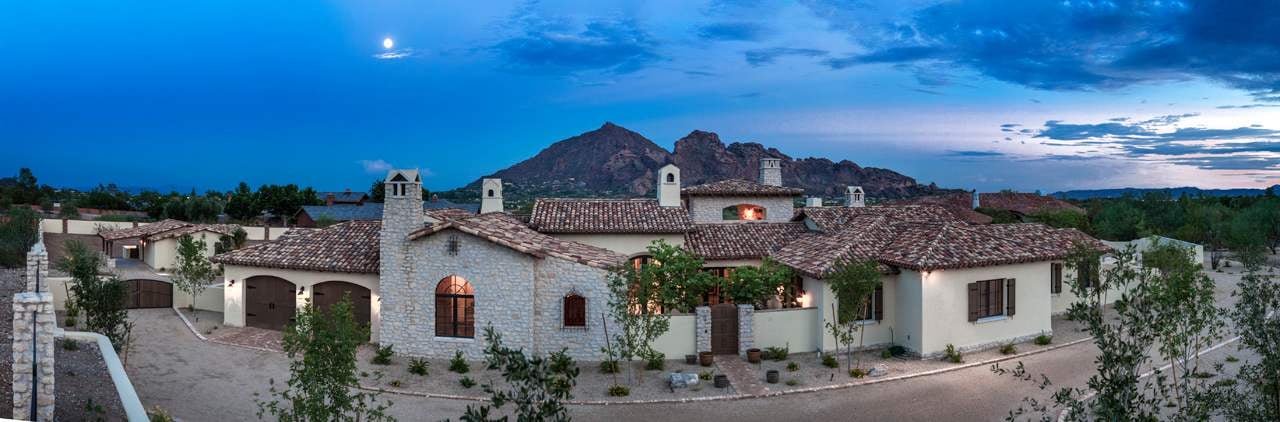 Mediterranean retreat nestled in the heart of Paradise Valley, AZ