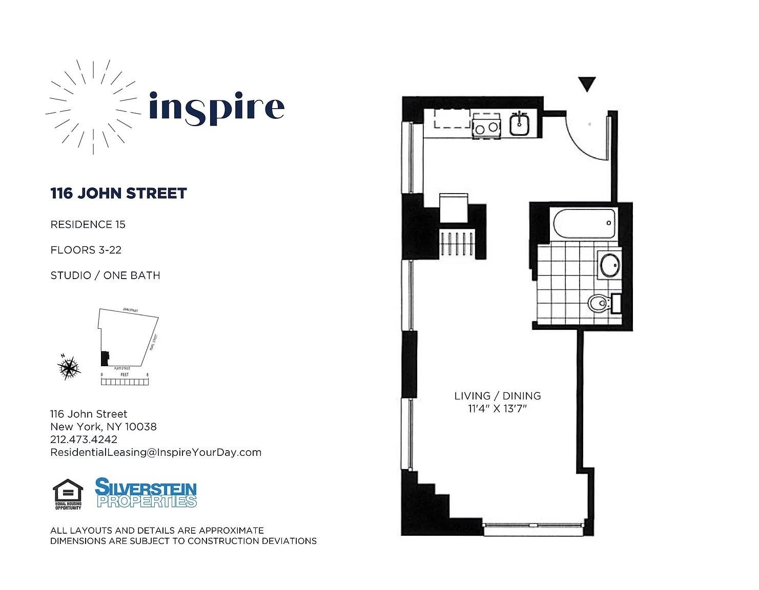 116 John Street, Apt 1915