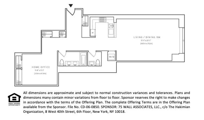 75 Wall Street, Apt 22-R