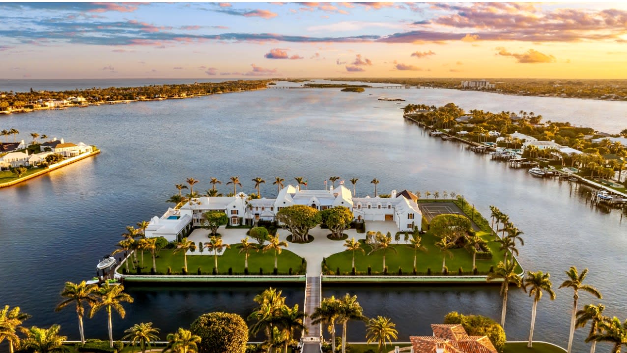 June 2024- Palm Beach's sole private island, 10 Tarpon Isle, has been sold for $150 million