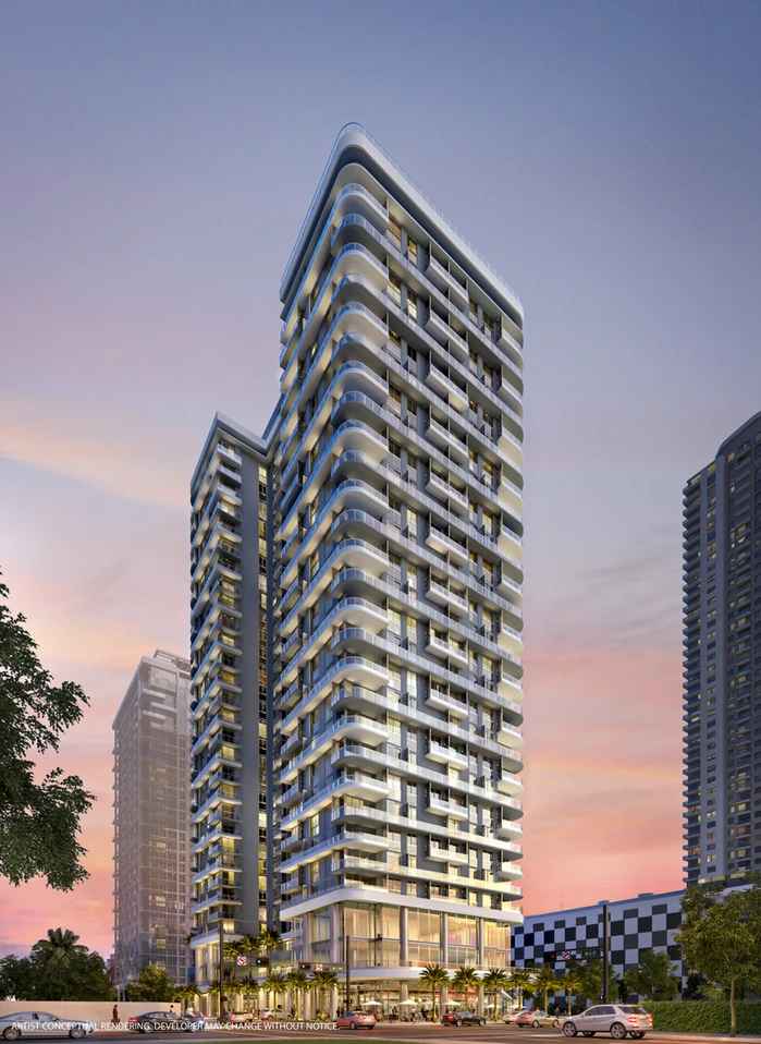 Merrimac Ventures & Aria Development Group have officially commenced construction on one of Downtown Miami's most sought-after condo towers, the sold-out 600 Miami Worldcenter.