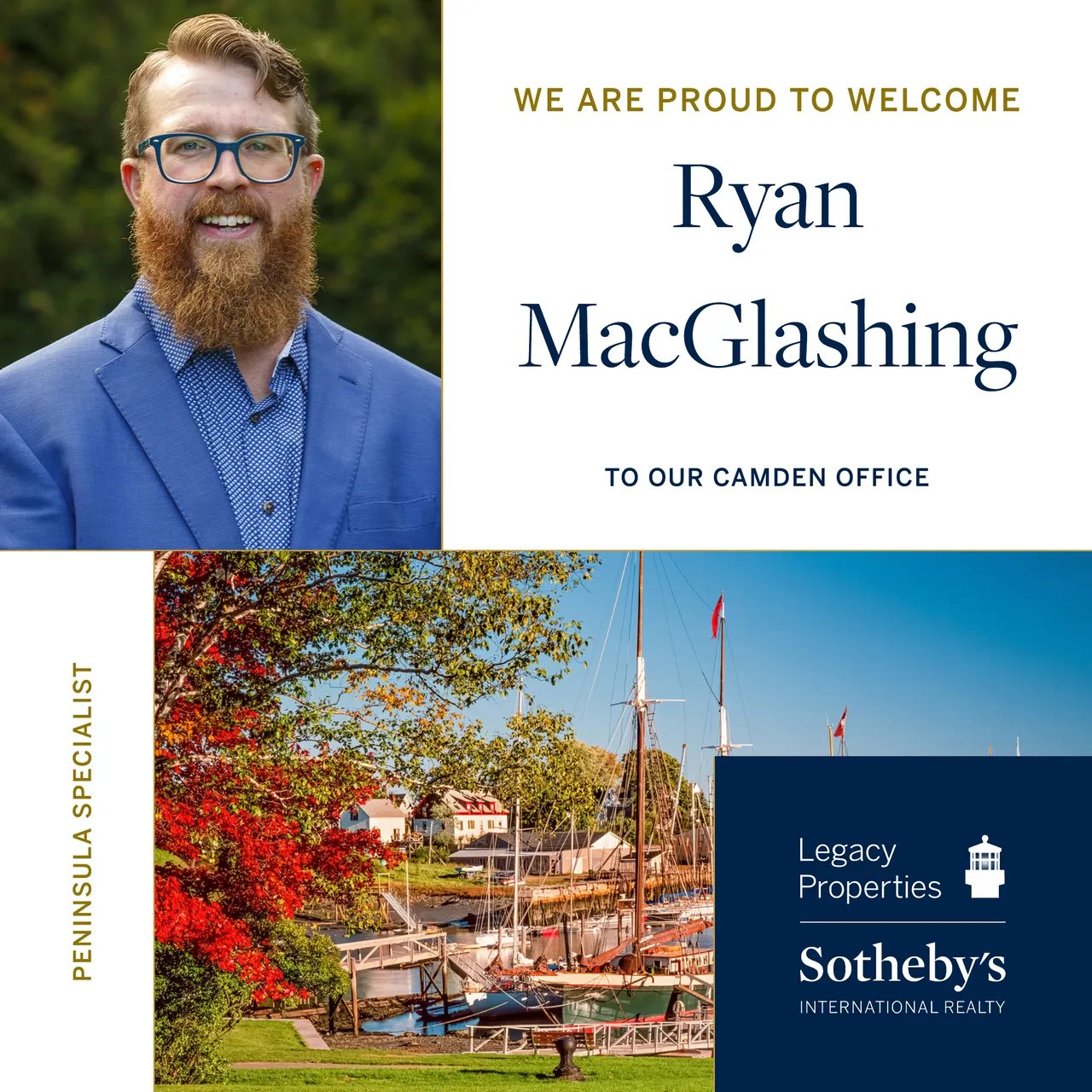 Camden Office Welcomes Ryan MacGlashing