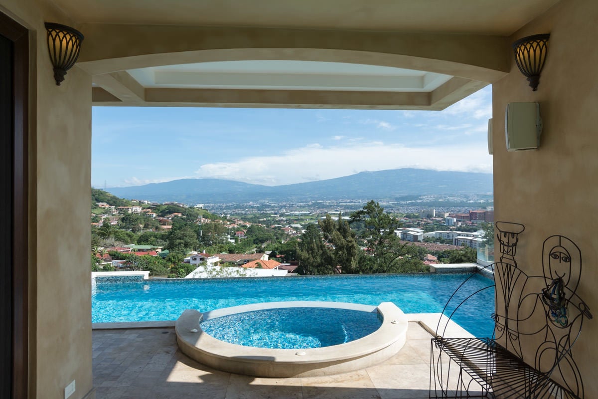 Luxury View Estate With Pool, Escazu, San Jose
