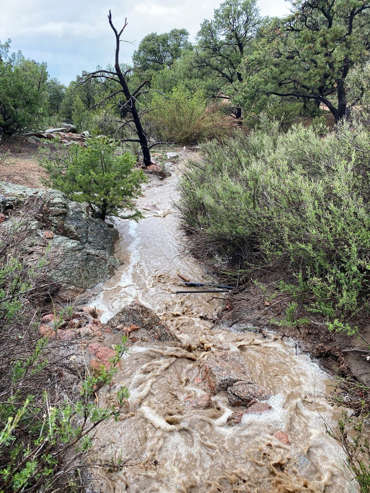 Rare Developed View Property on Old Santa Fe Trail