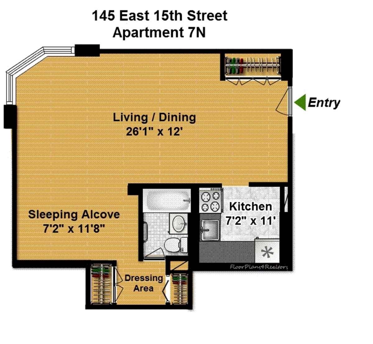 145 East 15th Street Unit: 7N