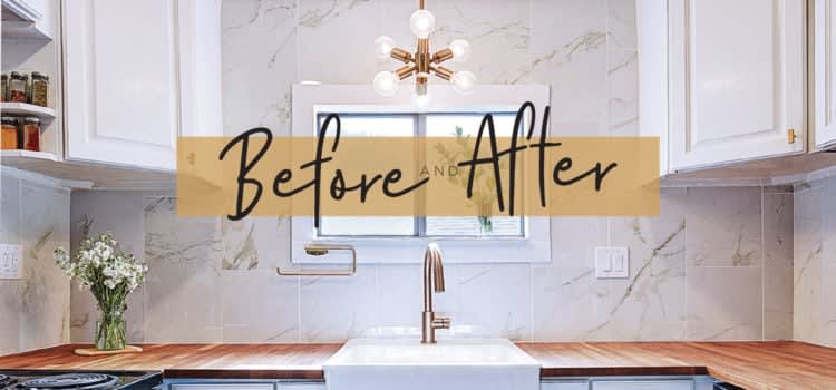 Before and After: Petite Kitchen
