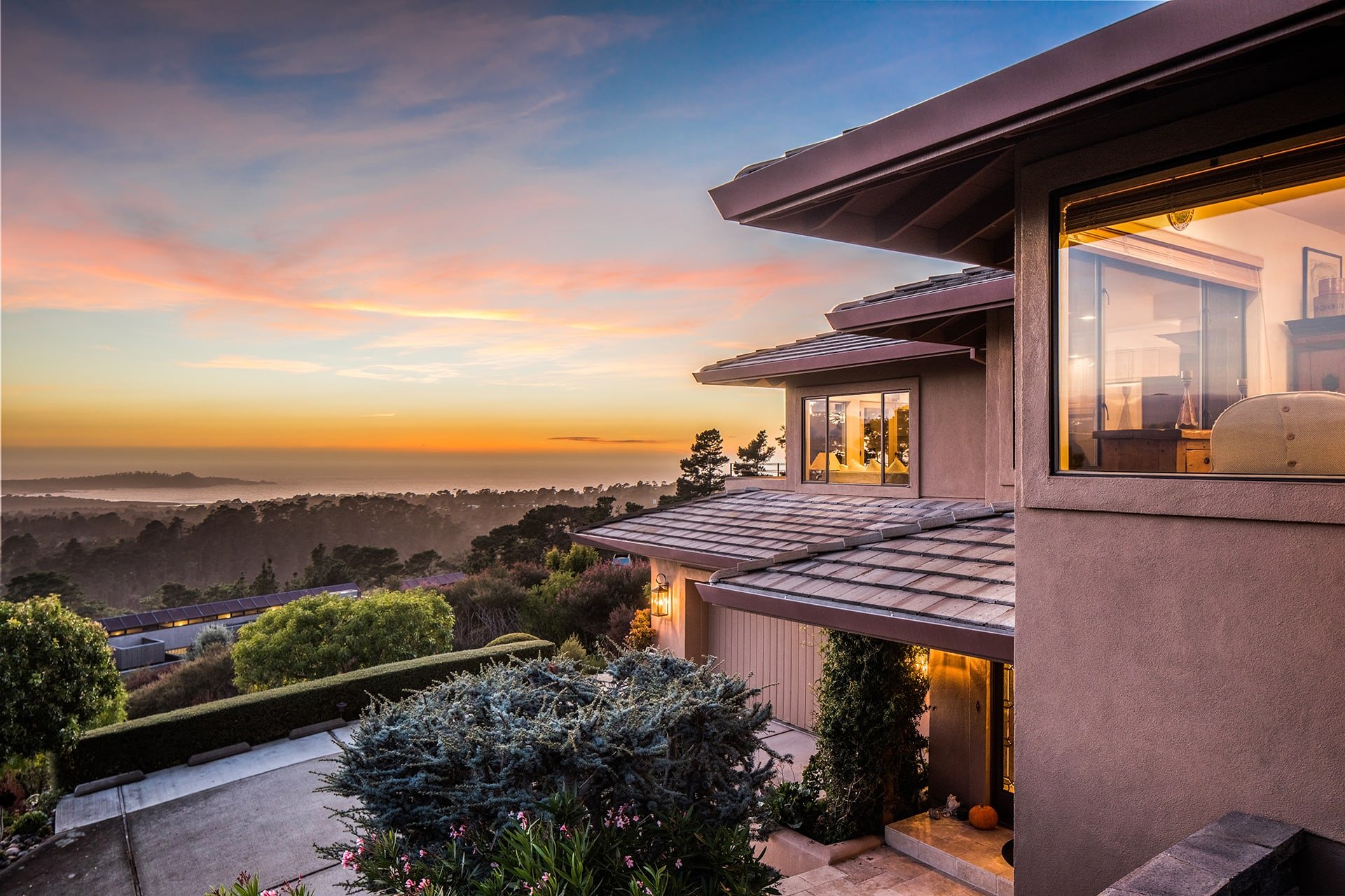 Panoramic Ocean Views in Carmel - 25200 Pine Hills Drive