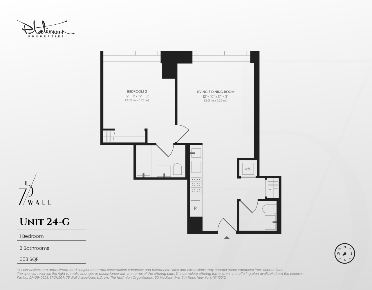 75 Wall Street, Apt 24G
