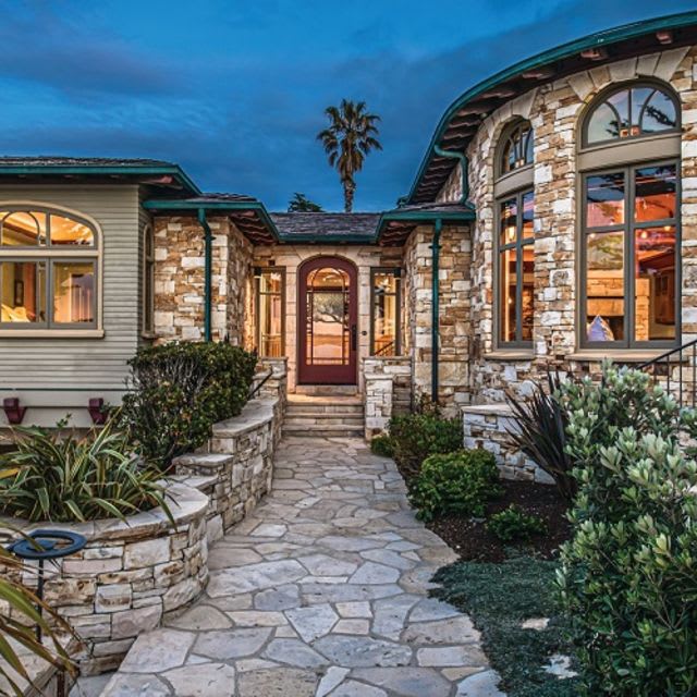 Charming Stone-Clad House Next to the Beach Hits the Market in Carmel, CA, Asks $8.5M