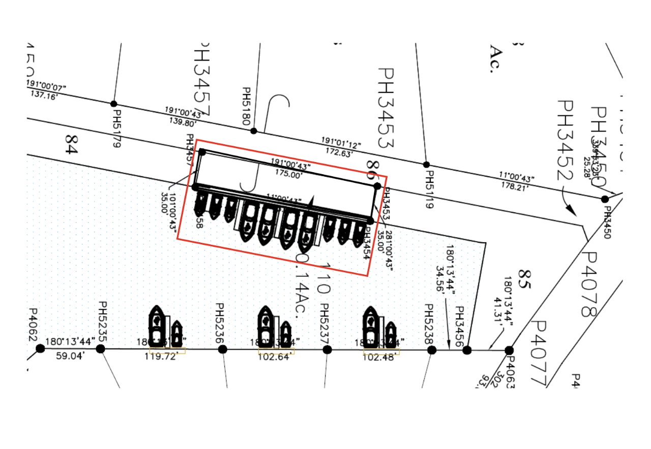 Hawksbill Marina Potential Multi-Boat Slip Site
